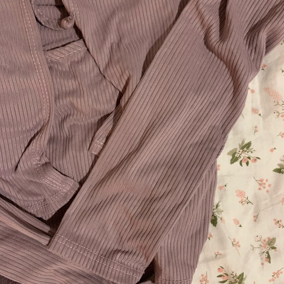 LIVI by Olivia Rae Purple Long Sleeve w/ Attached Tank - Picture 5 of 13